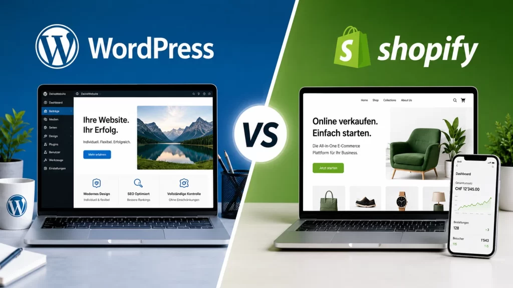 WordPress vs. Shopify